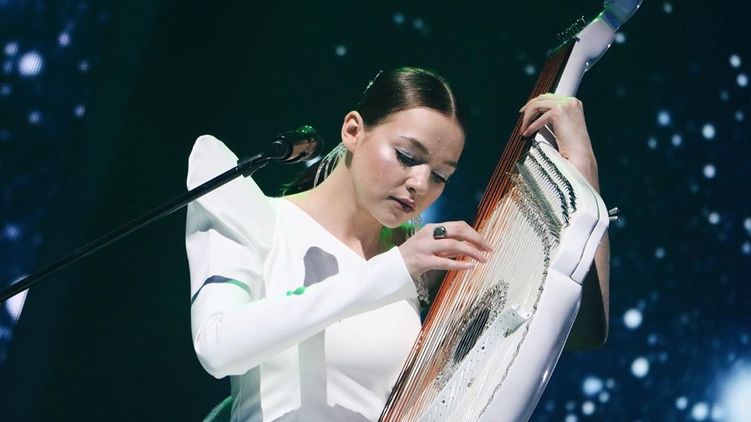 Марина Круть во время первого полуфинала Нацотбора на Евровидение-2020. Фото: Instagram