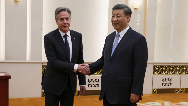 В Китае госсекретарю США Блинкену устроили не очень теплый прием, считают западные СМИ. Фото: Reuters