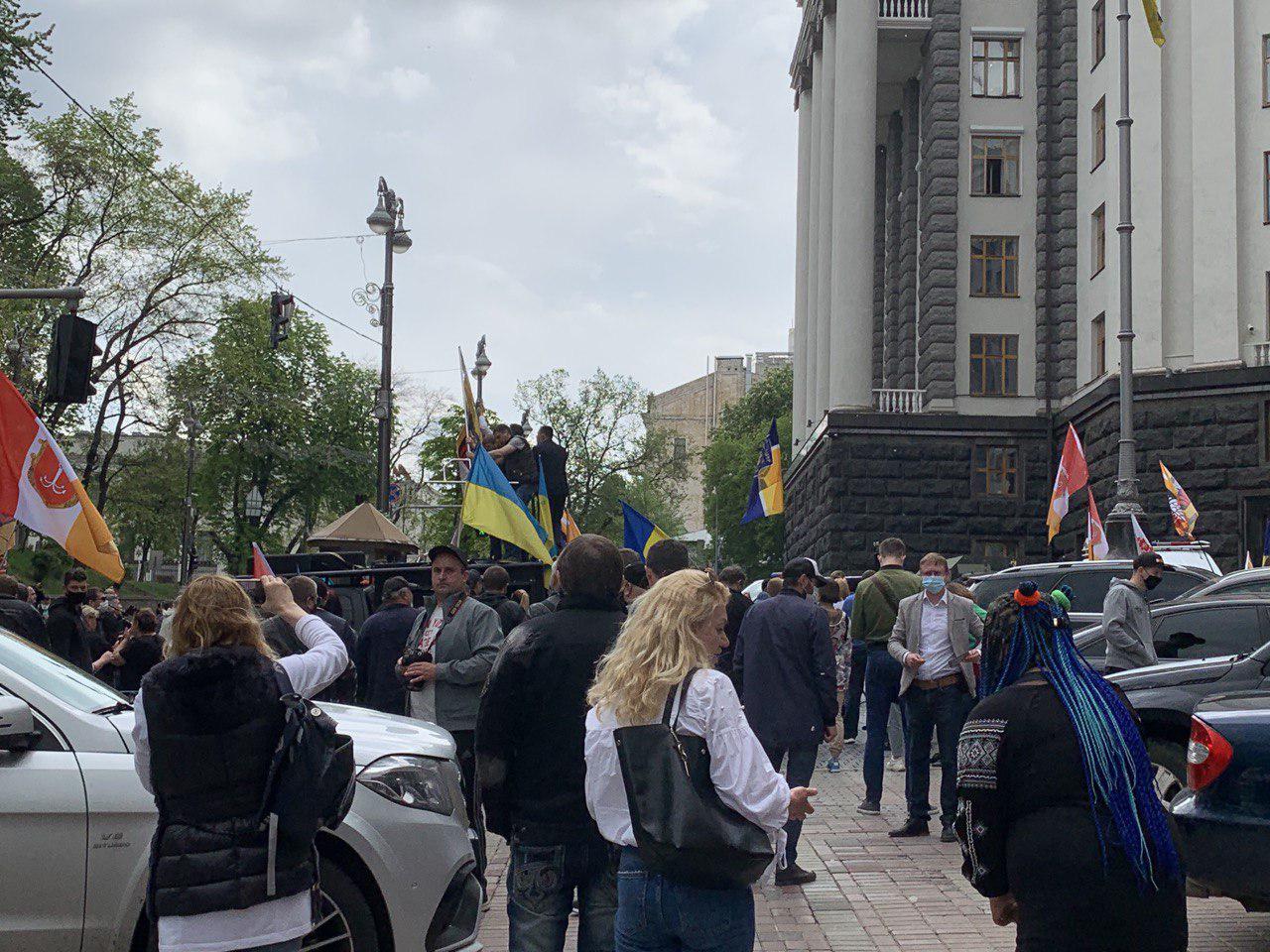Митинг предпринимателей Киев 6 мая