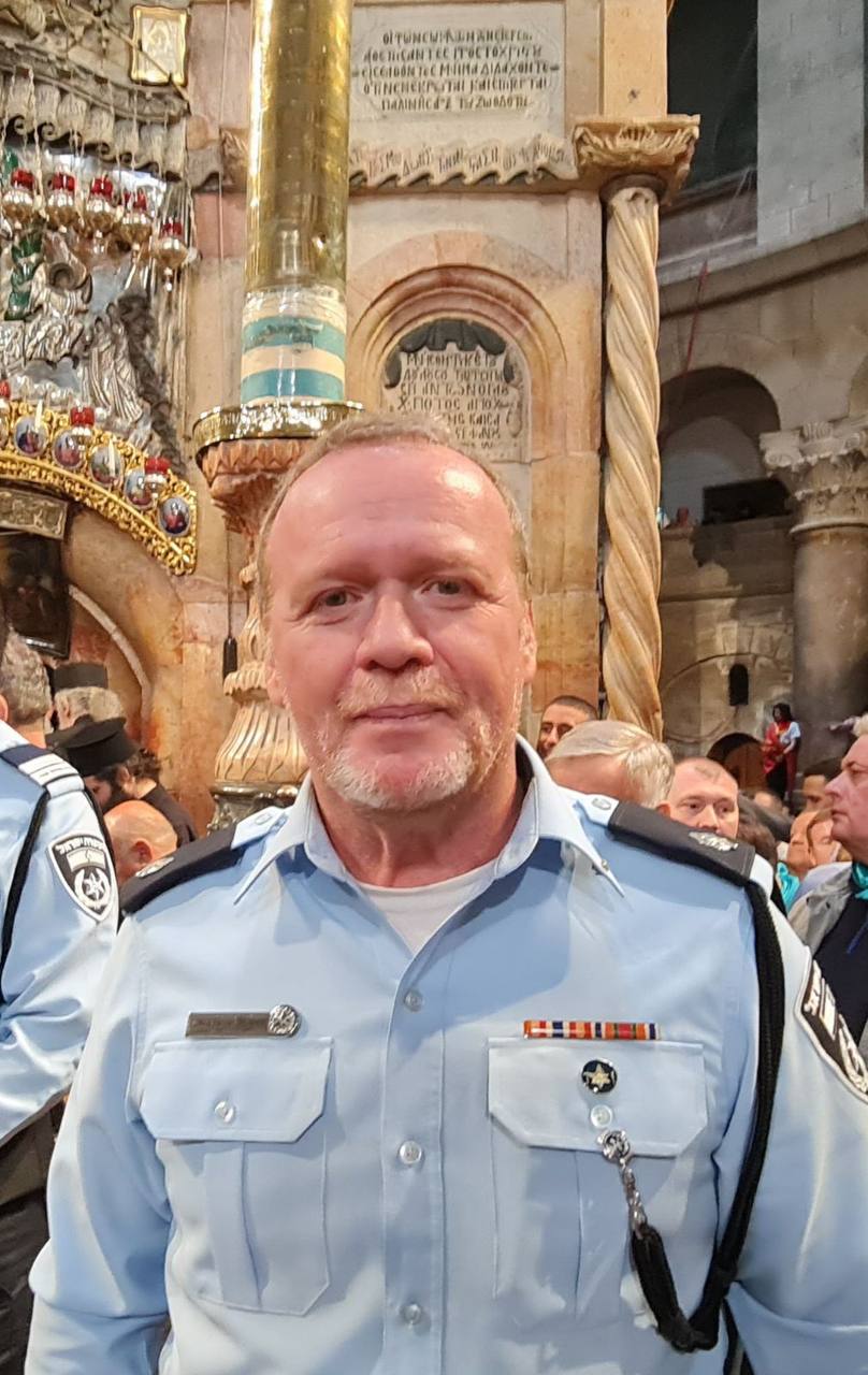 пресс-секретарь полиции Израиля Михаил Зингерман