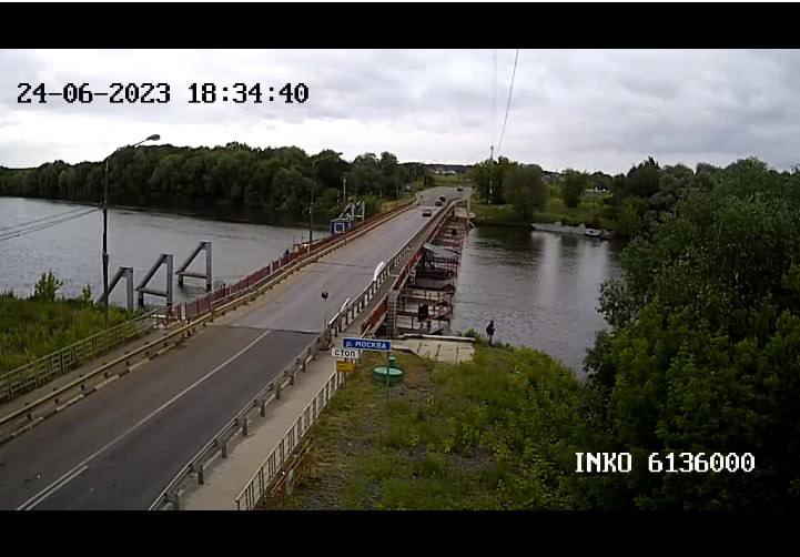 Митяевский мост в Коломне снова работает