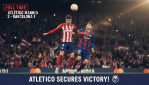 Kết Quả Atletico Madrid vs Barcelona: Barca Thắng Nhưng Bị Loại